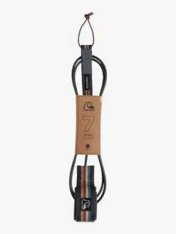 Quiksilver Original Mid 7 Ft - Leash Pour Planche De Surf