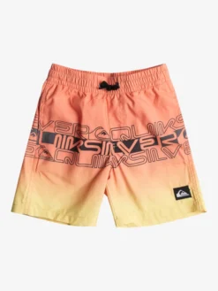 Quiksilver Everyday Wordblock 13" - Short De Bain Pour Garçon 2-7