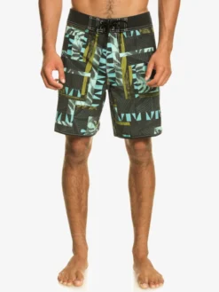 Quiksilver Blank Canvas Gregg Kaplan Scallop 18" - Boardshort Pour Homme