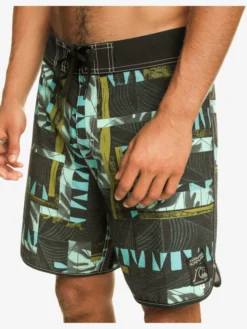 Quiksilver Blank Canvas Gregg Kaplan Scallop 18" - Boardshort Pour Homme -Magasin De Sports De Surf eqybs04794 quiksilverw kvj6 frt3