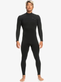 Quiksilver 3/2 Mm Highline - Combinaison De Surf Zip Poitrine Pour Homme