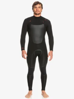 Quiksilver 5/4/3mm Marathon Sessions - Combinaison De Surf Zip Poitrine Pour Homme