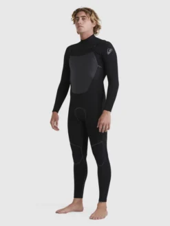 Quiksilver 3/2mm Marathon Sessions - Combinaison De Surf Zip Poitrine Pour Homme -Magasin De Sports De Surf eqyw103163 quiksilverw kvd0 sd1