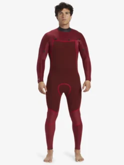 Quiksilver 4/3mm Everyday Sessions - Combinaison De Surf Zip Poitrine Pour Homme -Magasin De Sports De Surf eqyw103165 quiksilverw kvd0 bck7
