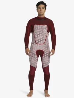 Quiksilver 4/3mm Marathon Sessions - Combinaison De Surf Back Zip Pour Homme -Magasin De Sports De Surf eqyw103178 quiksilverw kvd0 bck7