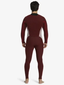 Quiksilver 4/3mm Marathon Sessions - Combinaison De Surf Back Zip Pour Homme -Magasin De Sports De Surf eqyw103178 quiksilverw kvd0 bck9