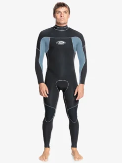 Quiksilver 4/3mm Capsule Saturn - Combinaison Back Zip Pour Homme -Magasin De Sports De Surf eqyw103185 quiksilverw blm0 frt1