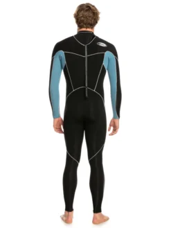 Quiksilver 3/2mm Capsule Saturn - Combinaison Back Zip Pour Homme -Magasin De Sports De Surf eqyw103186 quiksilverw blm0 bck1