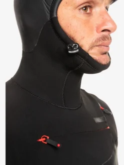 Quiksilver 4/3mm Marathon Sessions - Combinaison De Surf à Capuche Avec Zip Poitrine Pour Homme -Magasin De Sports De Surf eqyw203028 quiksilverw kvd0 frt6