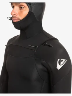 Quiksilver 4/3mm Everyday Sessions - Combinaison De Surf à Capuche Avec Zip Poitrine Pour Homme -Magasin De Sports De Surf eqyw203029 quiksilverw kvd0 frt3