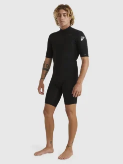 Quiksilver 2/2mm Everyday Sessions - Springsuit Manches Courtes Back Zip Pour Homme -Magasin De Sports De Surf eqyw503031 quiksilverw kvd0 sd1