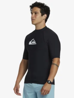 Quiksilver Heater - Lycra Manches Courtes UPF 50 Pour Homme -Magasin De Sports De Surf eqywr03232 quiksilverw kvj0 sd1