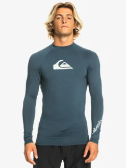 Quiksilver All Time - Lycra Manches Longues UPF 50 Pour Homme -Magasin De Sports De Surf eqywr03357 quiksilverw byjh frt1